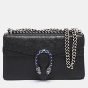 Gucci Black Leather Small Dionysus Shoulder Bag, Shoulder Bags - Luxury Closet catalog