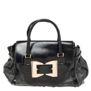 Gucci Black Leather Large Dialux Queen Tote, Tote Handbags - Luxury Closet catalog