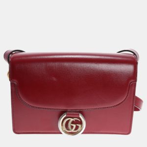 Gucci Red Leather Shoulder Bag (589474), Shoulder Bags - Luxury Closet catalog