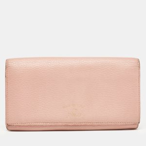 Gucci  Old Rose Leather Swing Continental Wallet, Wallets & Money Clips - Luxury Closet catalog