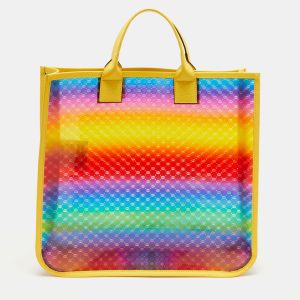 Gucci Multicolor Diamante Vinyl and Leather Tote, Tote Handbags - Luxury Closet catalog