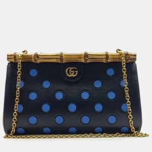 Gucci Black Leather Bamboo Shoulder Bag, Shoulder Bags - Luxury Closet catalog