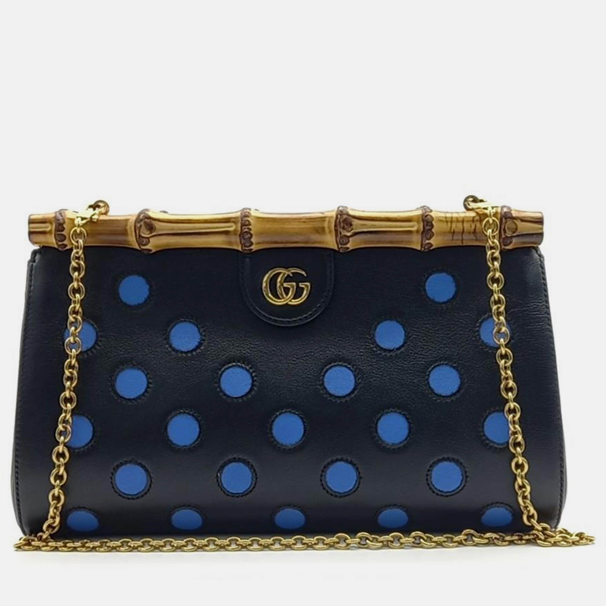 Gucci Black Leather Bamboo Shoulder Bag, Shoulder Bags - Luxury Closet catalog