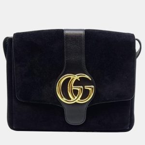 Gucci Black Suede Arli Shoulder Bag, Shoulder Bags - Luxury Closet catalog