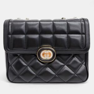 Gucci Black Leather Small Shoulder Bag, Shoulder Bags - Luxury Closet catalog