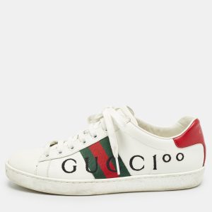 Gucci White Leather Web  Ace Low Top Sneakers Size 37, Athletic Shoes & Sneakers - Luxury Closet catalog