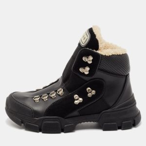 Gucci Black Leather Flashtrek Chunky Slip On Sneakers Size 39, Athletic Shoes & Sneakers - Luxury Closet catalog