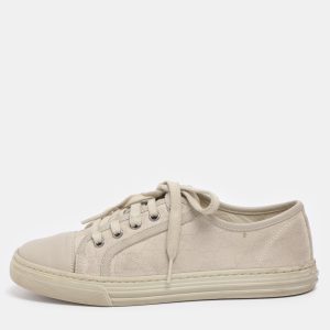 Gucci Off White GG Canvas Low Top Sneakers Size 37, Athletic Shoes & Sneakers - Luxury Closet catalog