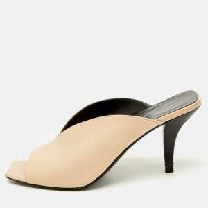 Gucci Beige Leather Open Toe Mules Size 36, Sandals - Luxury Closet catalog