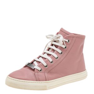 Gucci Old Rose Leather High Top Sneakers Size 35, Athletic Shoes & Sneakers - Luxury Closet catalog