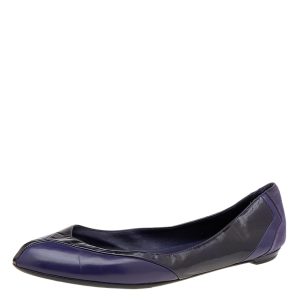 Gucci Purple Patent Leather And Suede Ballet Flats Size 38, Flats - Luxury Closet catalog
