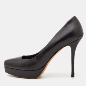 Gucci Black Leather Tile Platform Pumps Size 40, Pumps - Luxury Closet catalog