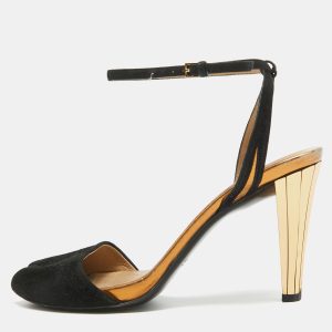 Gucci Black Suede Delphine Sandals Size 37, Sandals - Luxury Closet catalog