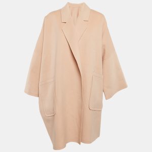 Helmut Lang Pink Wool Open Front Mid-Length Coat XS, Coats & Jackets - Luxury Closet catalog