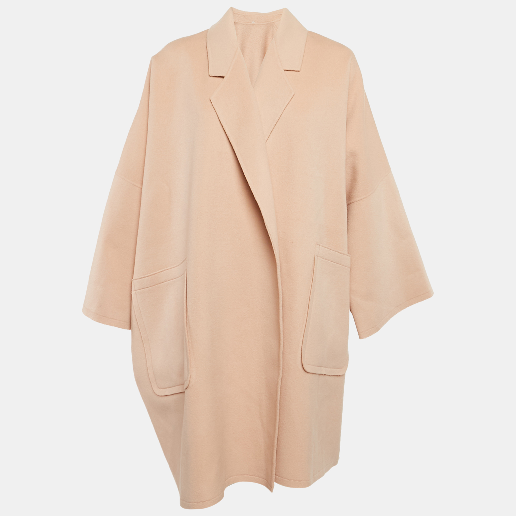 Helmut Lang Pink Wool Open Front Mid-Length Coat XS, Coats & Jackets - Luxury Closet catalog