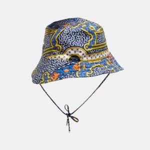 Hermes Bleu Sanremo Silk Ilaria Mors et Gourmettes Hat, Luggage Accessories - Luxury Closet catalog