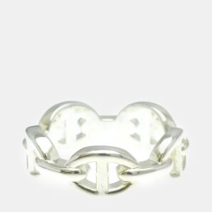 Hermes Silver Chaine d&rsquo;Ancre Fashion Band Ring EU 51, Rings - Luxury Closet catalog
