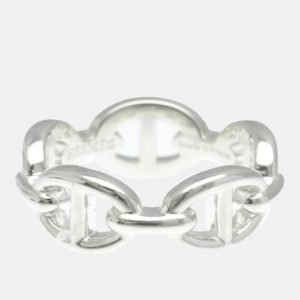 Hermes Silver 925 Chaine D'ancre Ring EU 52, Jewelry - Luxury Closet catalog