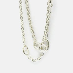 Hermes Chaine D'ancre Silver Pendant Necklace, Jewelry - Luxury Closet catalog