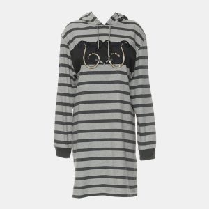 Hermes Stripes Printed Hoodie Dress M, Dresses - Luxury Closet catalog