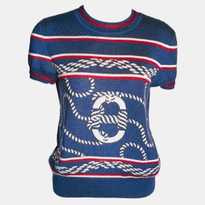 Hermes Blue Top IT 40, Shirts & Tops - Luxury Closet catalog