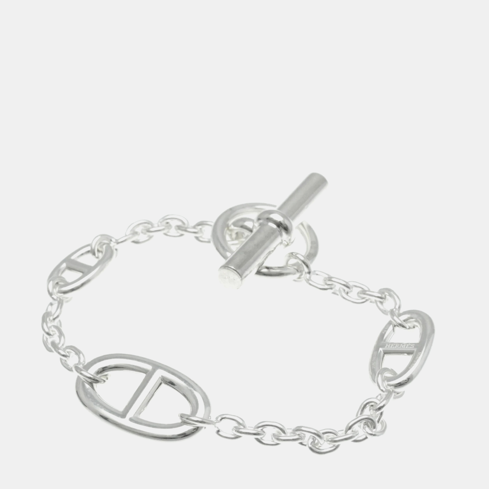 Hermes Chaine D'ancre Farandole Silver Charm Bracelet, Jewelry - Luxury Closet catalog