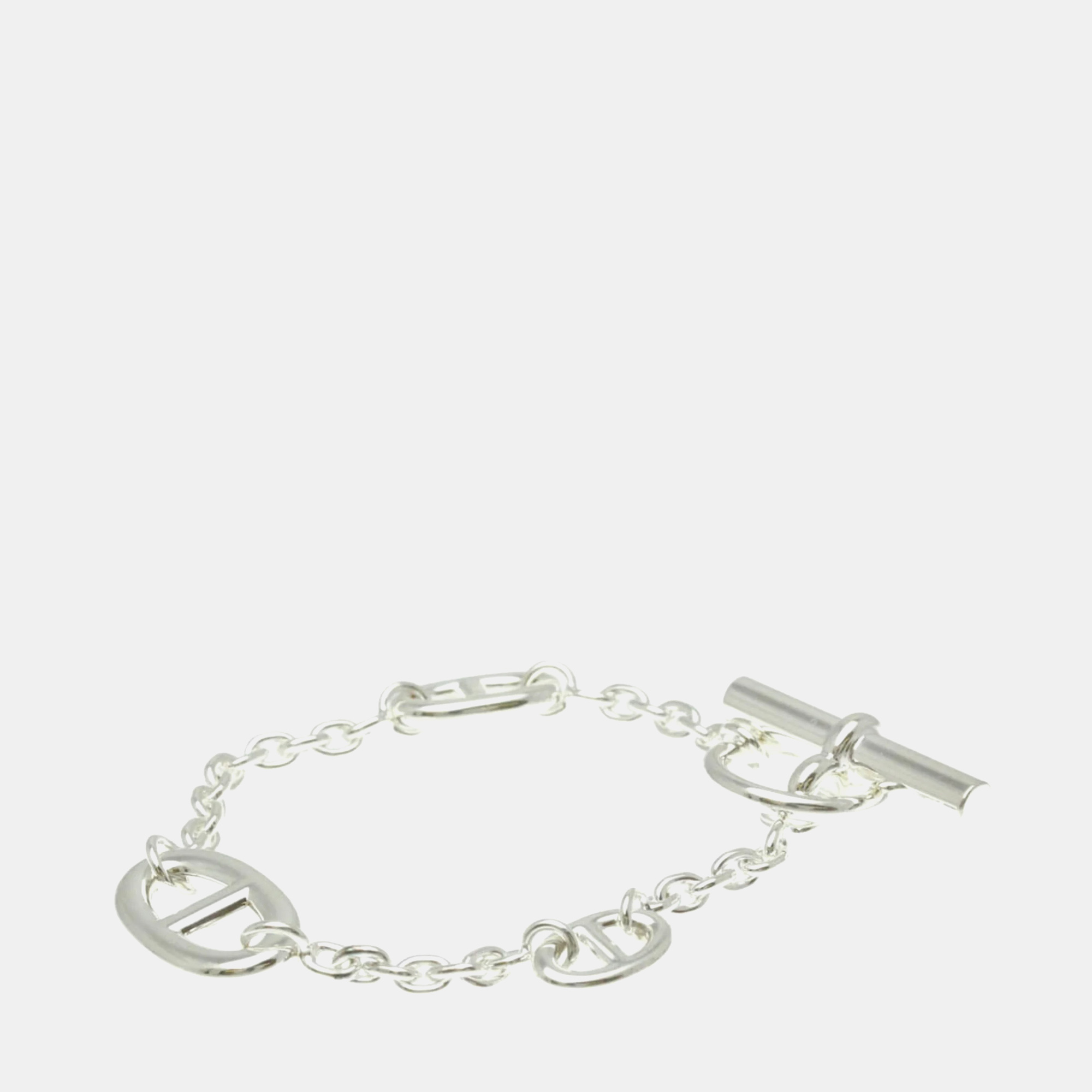 Hermes Chaine Dancre Farandole Silver Charm Bracelet, Jewelry - Luxury Closet catalog