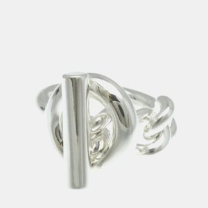 Hermes Croisette Ring Silver 925 Band Ring, Rings - Luxury Closet catalog