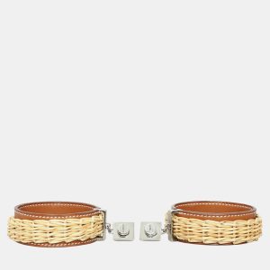 Hermes Medor Picnic Gaine Brown Earrings, Jewelry - Luxury Closet catalog