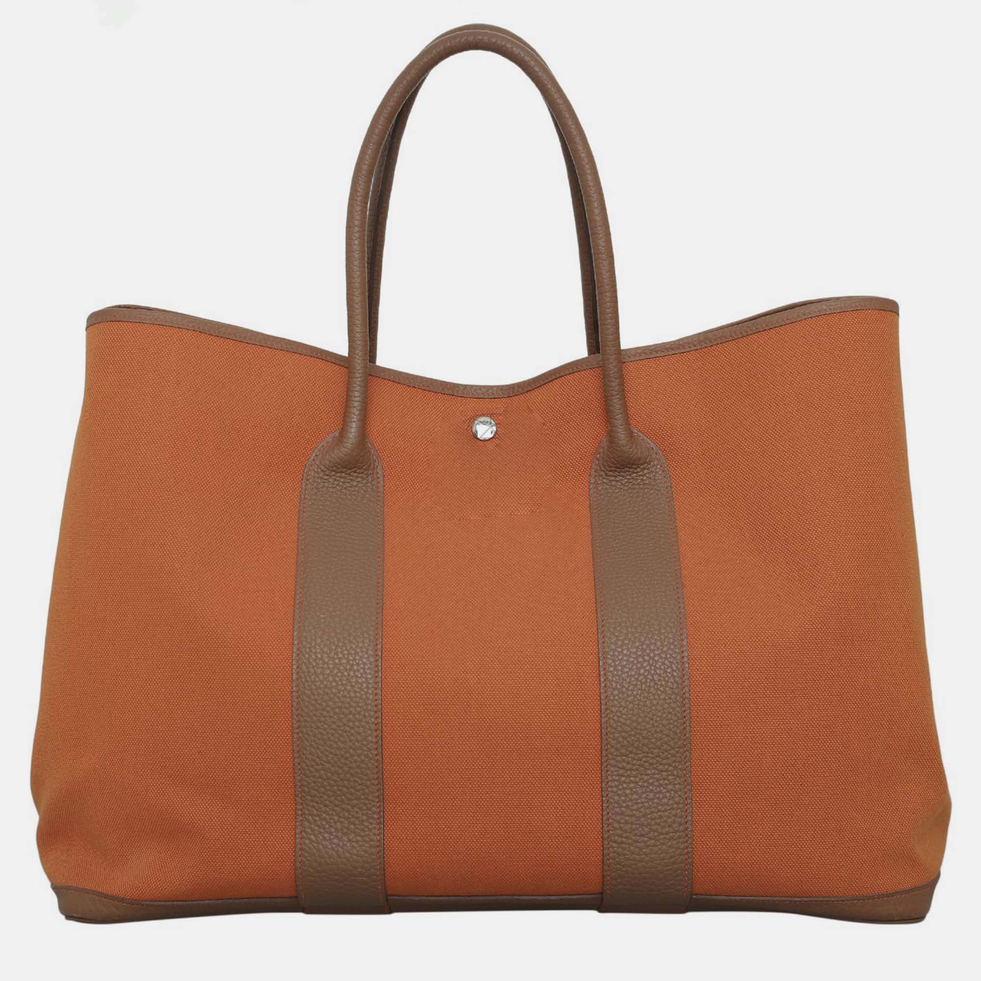 Hermes Toile Garden Party 49 Voyage Bag, Tote Handbags - Luxury Closet catalog