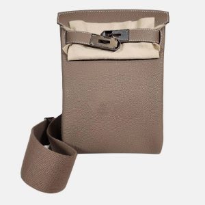 Hermes Etoupe Togo Hac A Dos PM Bag PHW, Tote Handbags - Luxury Closet catalog