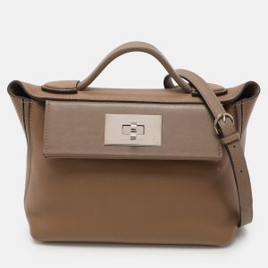 Hermes Etoupe Swift Leather Silver Finish 24/24 21 Bag, Satchels - Luxury Closet catalog