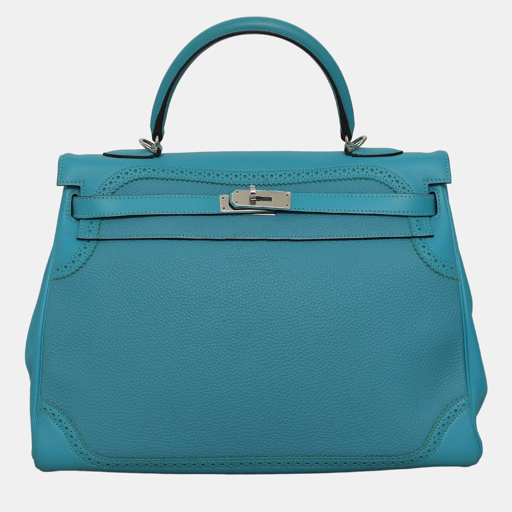 Hermes Leather Kelly Ghillies 35 Bag, Tote Handbags - Luxury Closet catalog