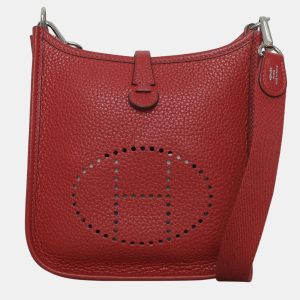 Hermes Mini Evelyne Bag With Amazone Strap, Shoulder Bags - Luxury Closet catalog