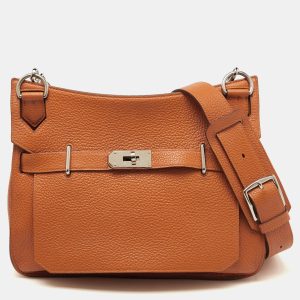 Hermes Potiron Orange Taurillon Clemence Leather Jypsiere 31 Bag, Handbags - Luxury Closet catalog