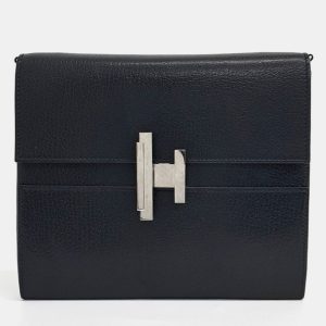 Hermes Black Leather Cinhetic To Go Shoulder Bag, Handbags - Luxury Closet catalog