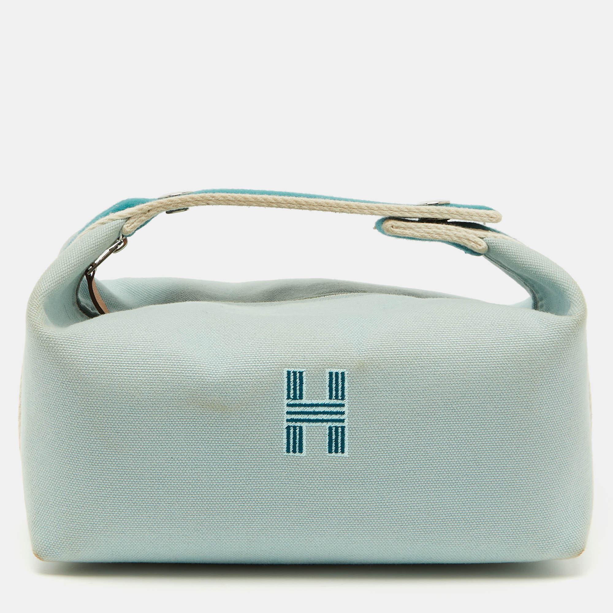 Hermes Eucalyptus Toile H Canvas Small Bride-a-Brac Case, Handbags - Luxury Closet catalog
