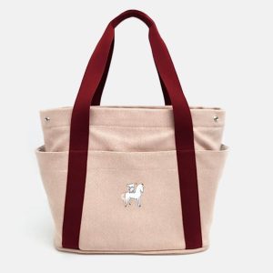 Hermes Terracotta Canvas Cabriole Diper Bag, Handbags - Luxury Closet catalog