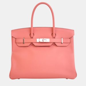 Hermes Flamingo Epsom Leather Birkin 30 Bag, Tote Handbags - Luxury Closet catalog