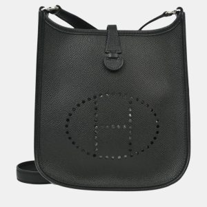 Hermes Black Epsom Evelyne TPM Shoulder Bag, Tote Handbags - Luxury Closet catalog