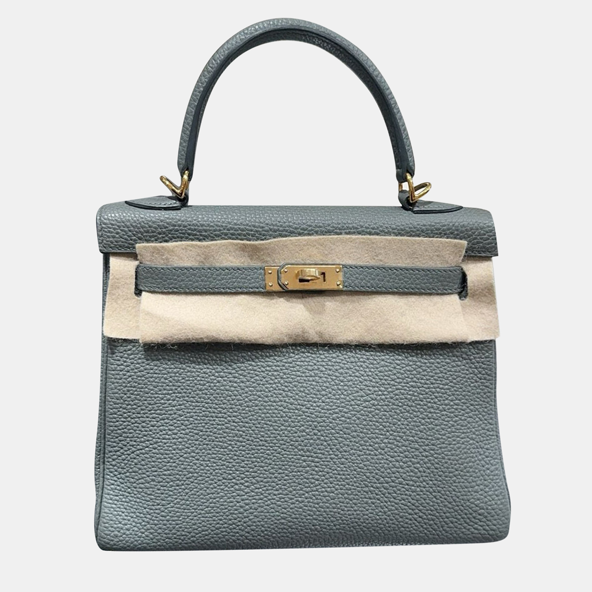 Hermes Almond Green Togo Leather Kelly 25 bag, Tote Handbags - Luxury Closet catalog