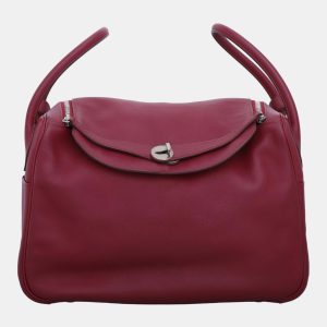 Hermes Ruby Swift Leather Lindy 34 Bag, Tote Handbags - Luxury Closet catalog