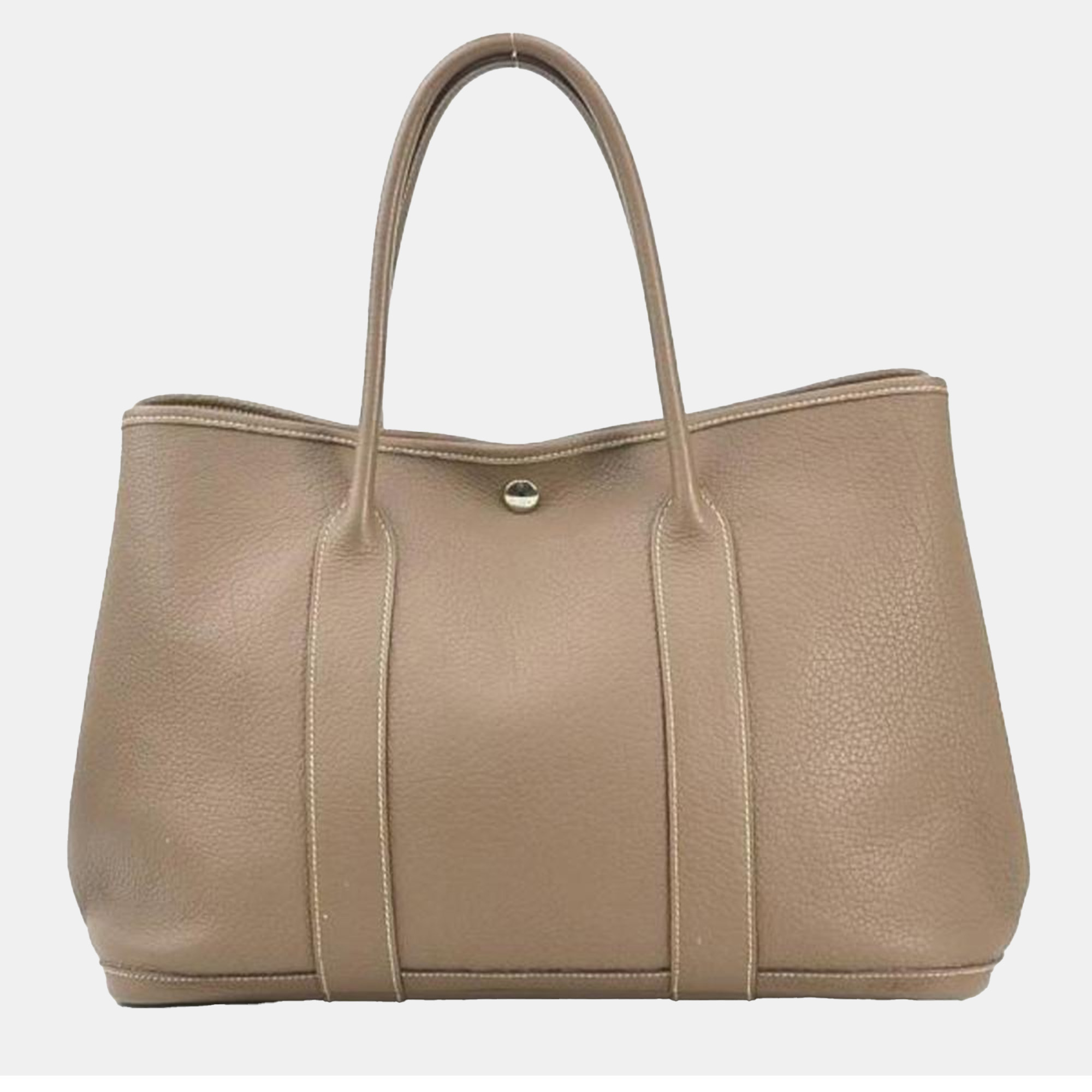 Hermes Etoupe Leather Garden Party 36 Tote Bag, Tote Handbags - Luxury Closet catalog