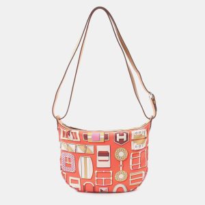 Hermes Silk Vaux Swift Orange Shurusowa To-Go Orange Poppy Shoulder Bag, Tote Handbags - Luxury Closet catalog