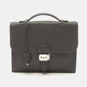 Hermes Taurillon Clemence Sac A Depeche 27 Business Bag, Tote Handbags - Luxury Closet catalog