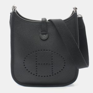 Hermes Black Taurillon Clemence Evelyne TPM Amazon Shoulder Crossbody Bag, Tote Handbags - Luxury Closet catalog
