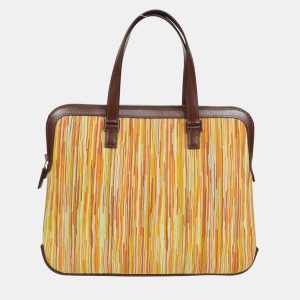 Hermes Orange Brown Vibrato Box Calf Escapade Handbag, Tote Handbags - Luxury Closet catalog