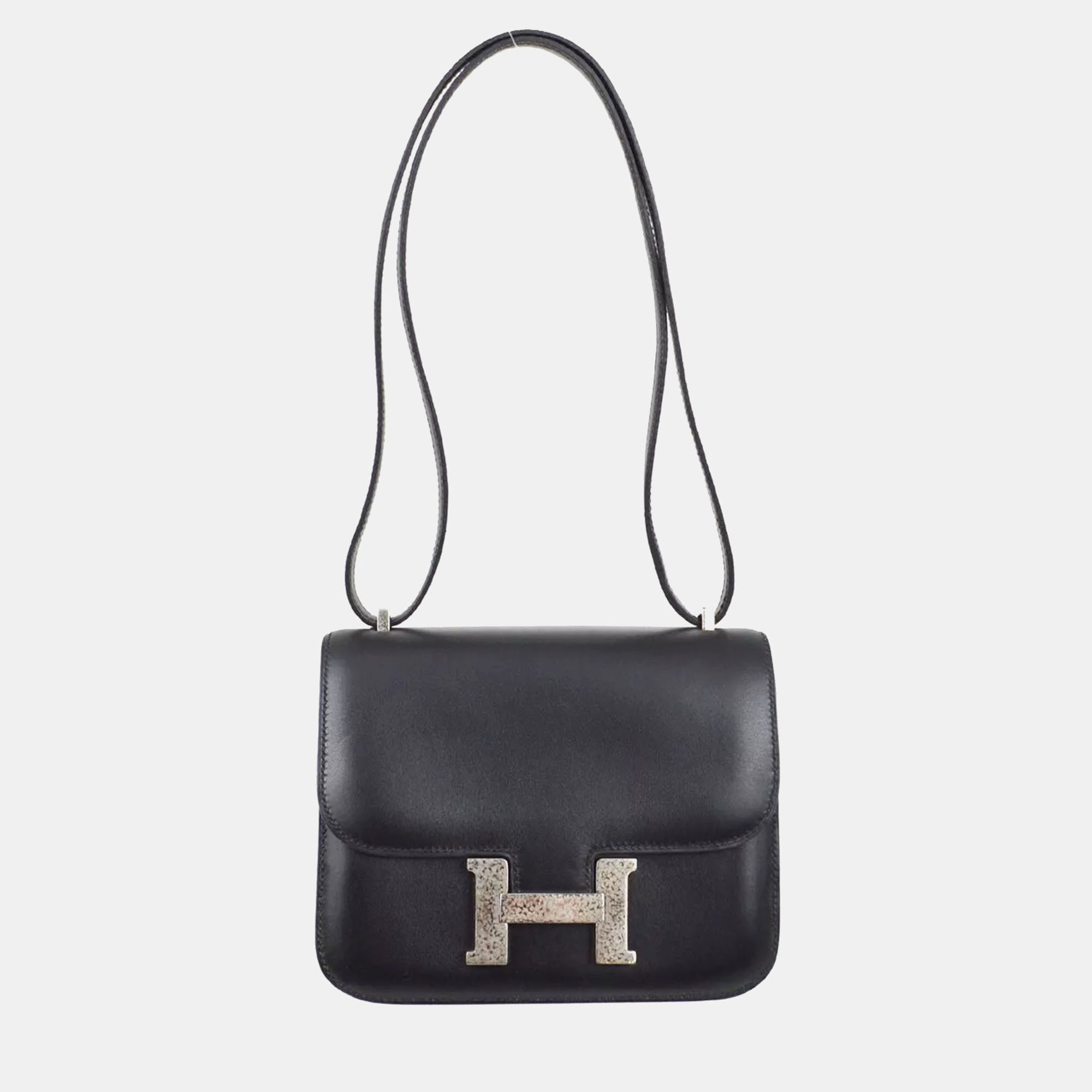 Hermes Black Box Calf Constance 18 Shoulder Bag, Shoulder Bags - Luxury Closet catalog