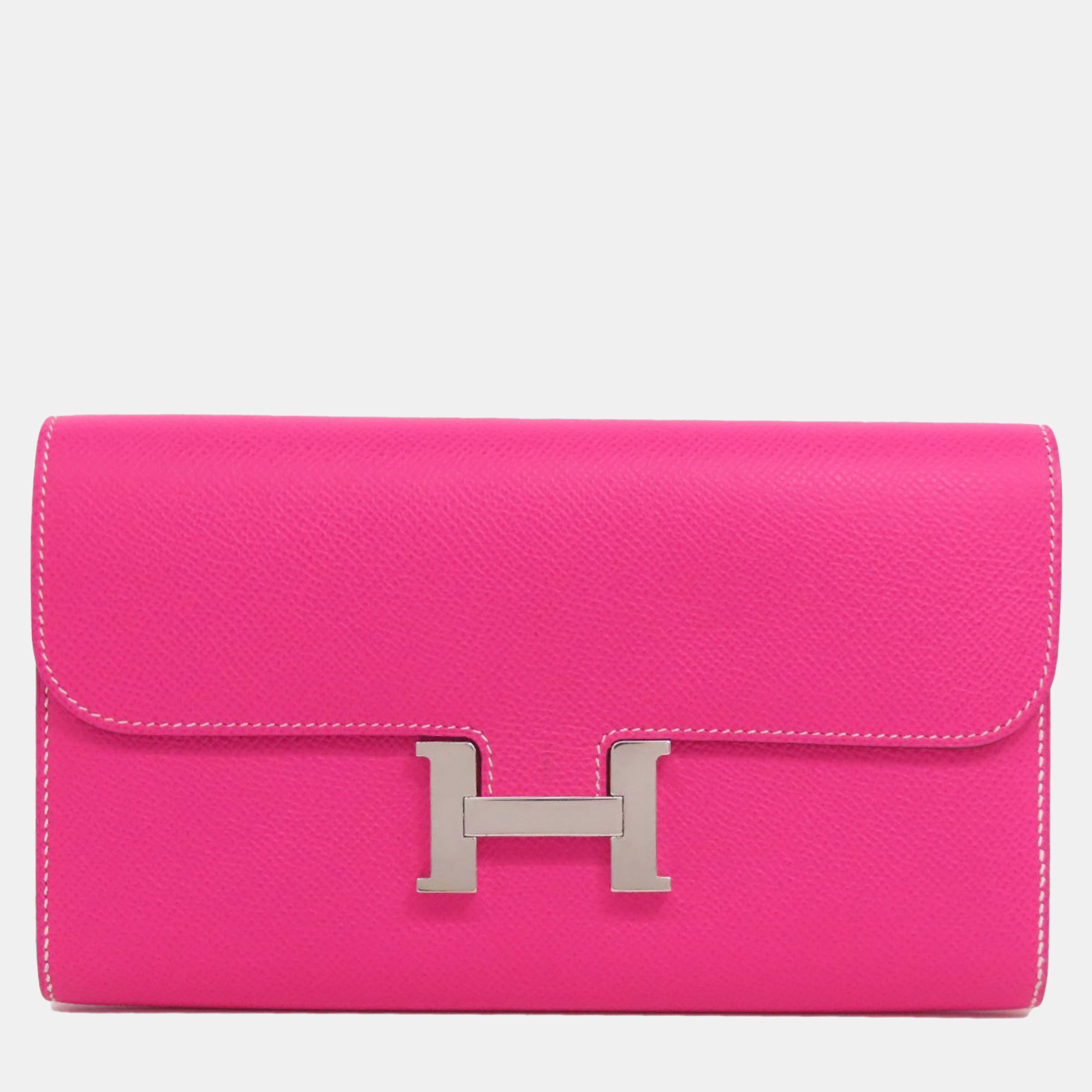 Hermes Pink Epsom Leather Constance Long Wallet, Wallets & Money Clips - Luxury Closet catalog
