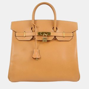 Hermes Natural Liegee Haut a Courroies 32 Handbag, Tote Handbags - Luxury Closet catalog